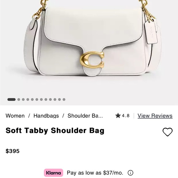 Coach Handbag ~ Soft Tabby Shoulder Bag ~ Retail $395 ~ BUNDLE for discounts! - Picture 3 of 4